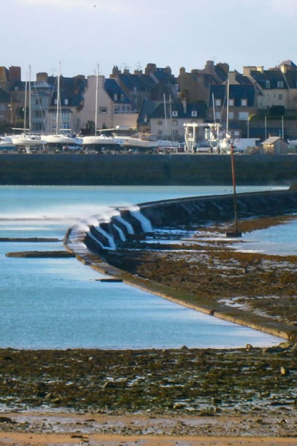 plage des Bas-Sablons Saint Servan Saint Malo